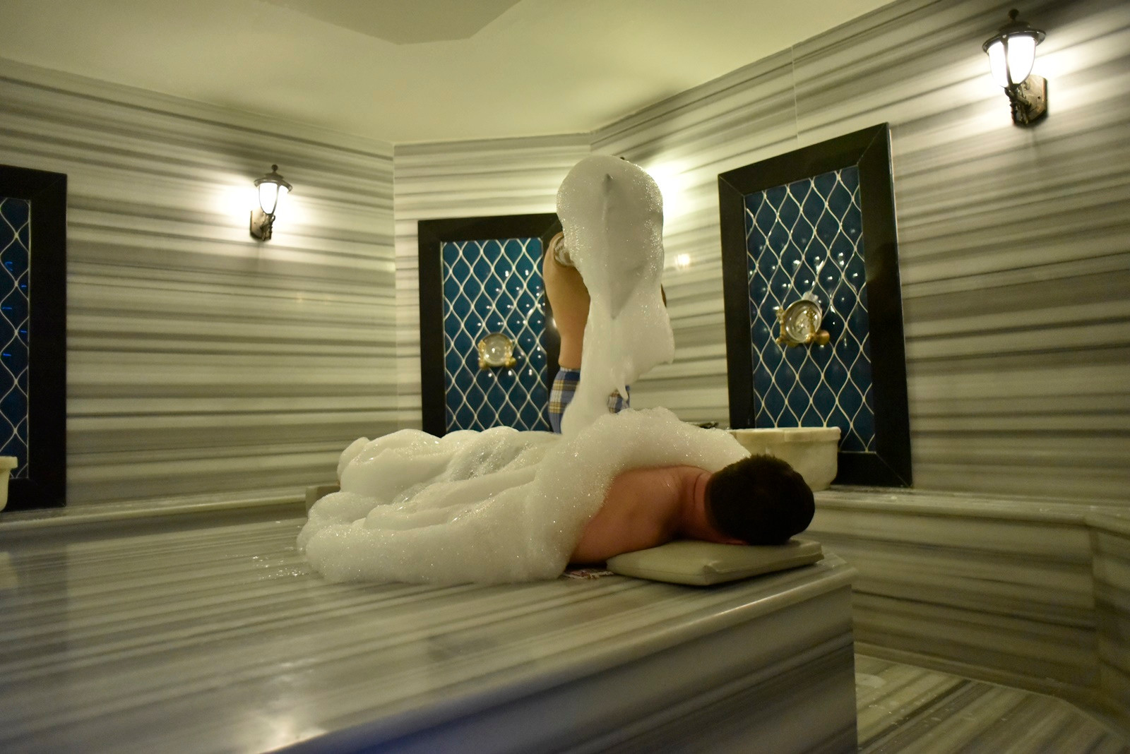 Salus Spa kese uygulaması